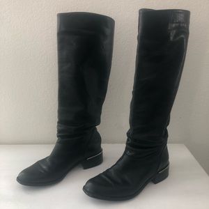 Black Slouch Boots